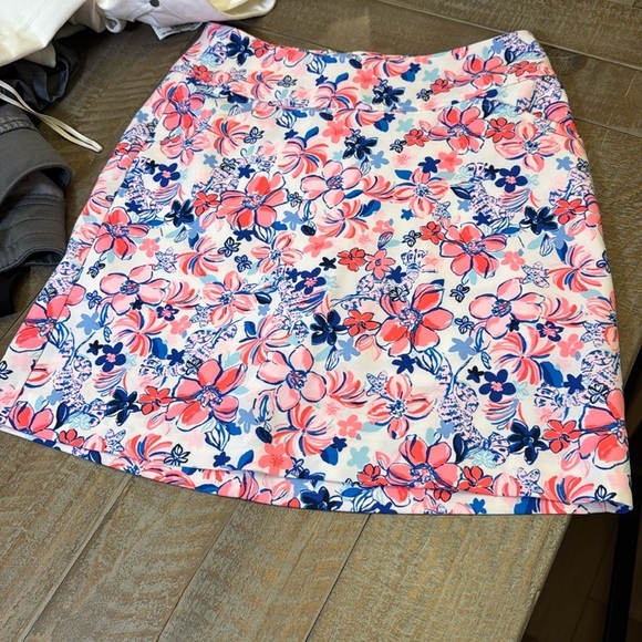Lilly Pulitzer NWT “Party Like A Lobstar” Jonas Skort Resort White - Picture 3 of 9